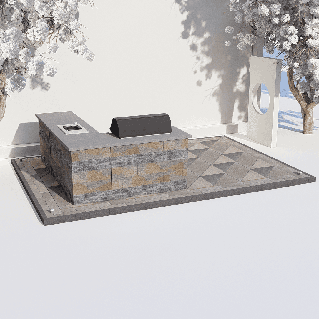 Outdoor Kitchen 4013 - 5.51 x 3.70 m